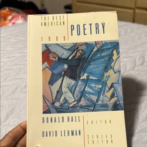 The Best American Poetry 1989 Book